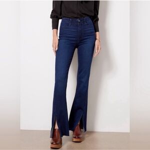 PAIGE Women’s High Rise Laurel Canyon Flare Dark Wash Jeans 26